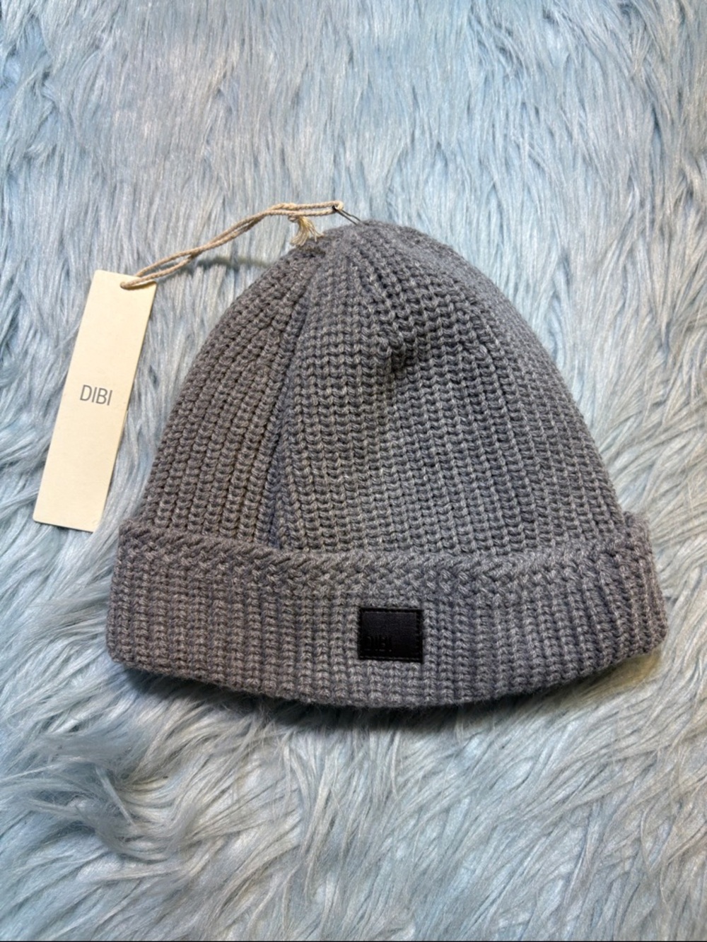 NWT DIBI Gray Knit Winter Beanie